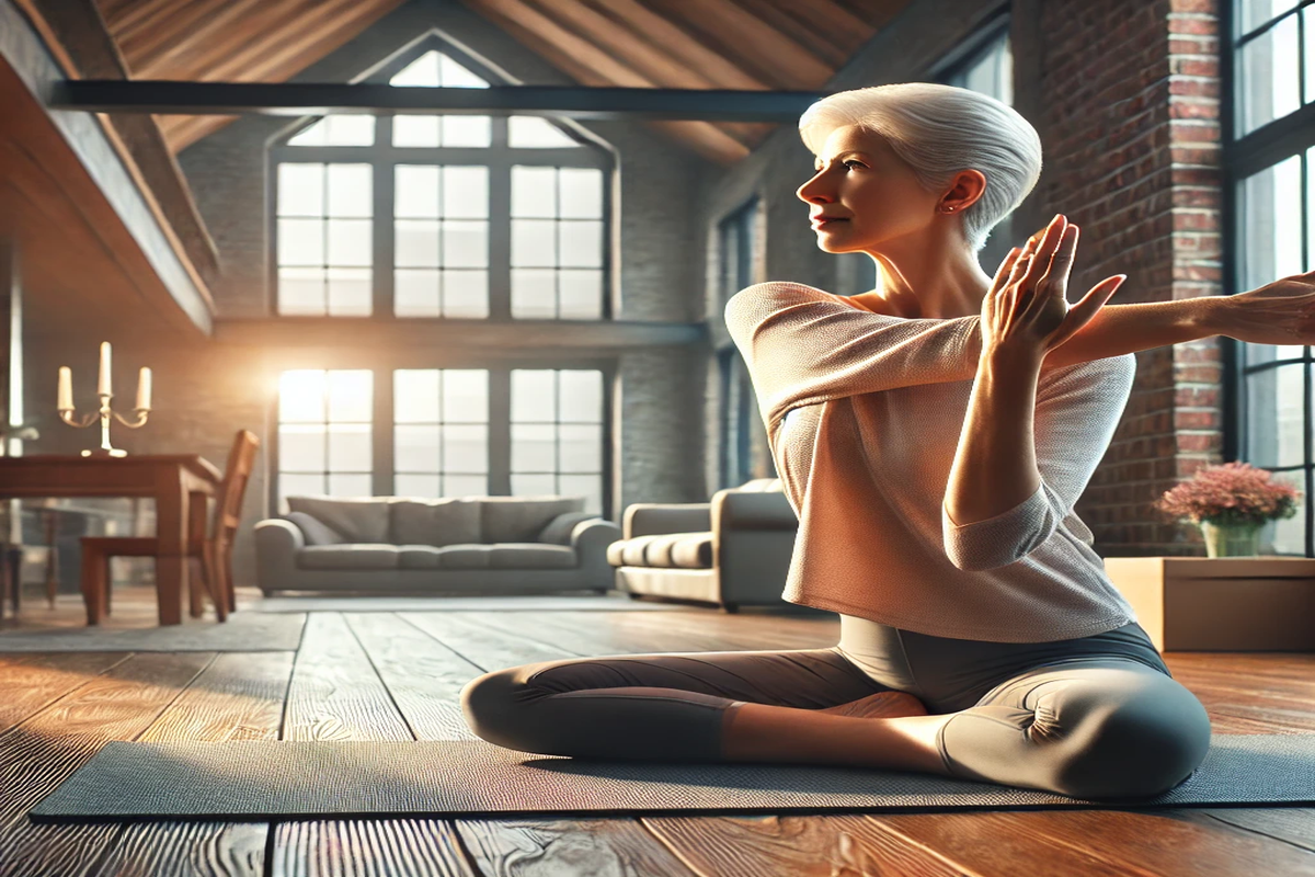 Gentle yoga for joint flexibility